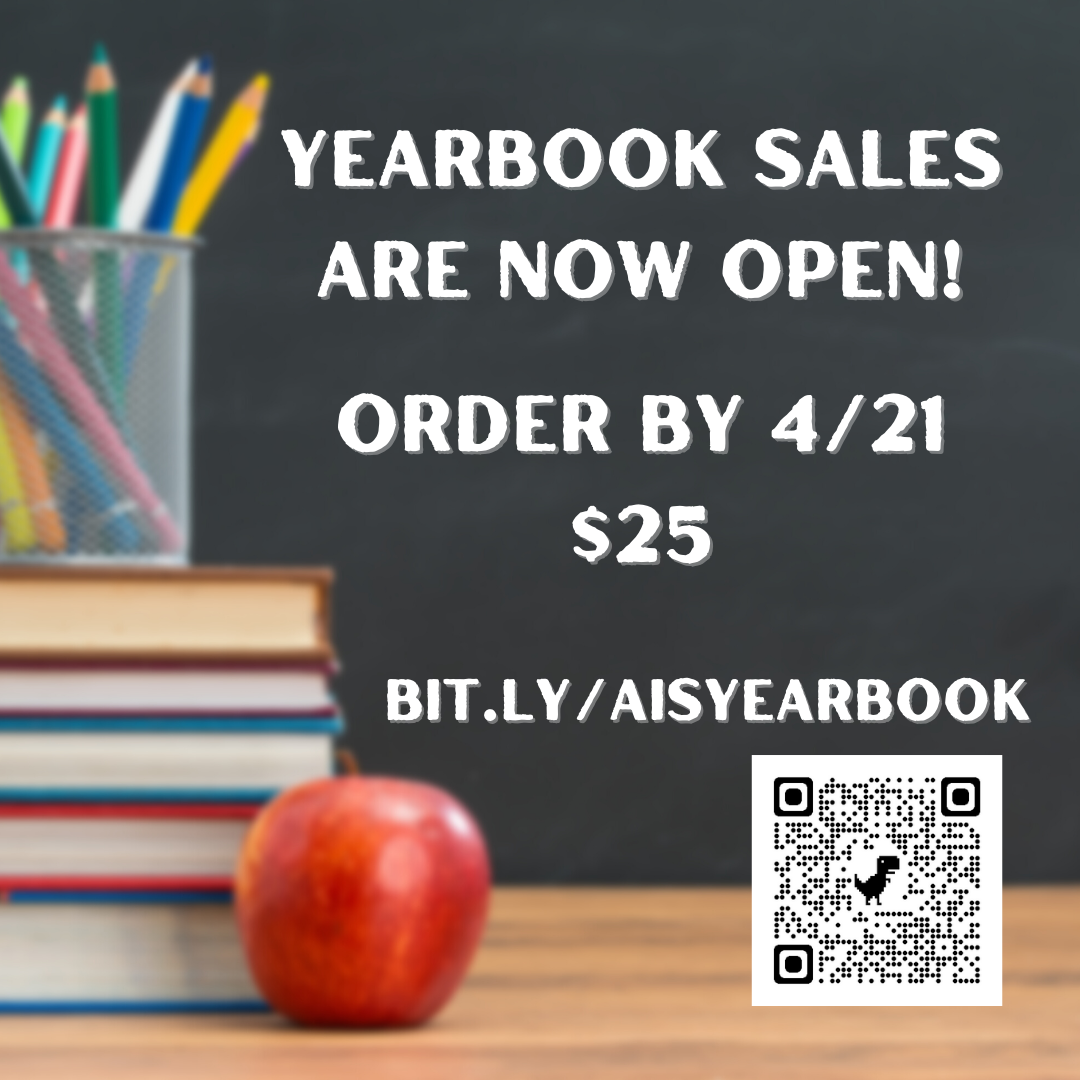 yearbook sales now open